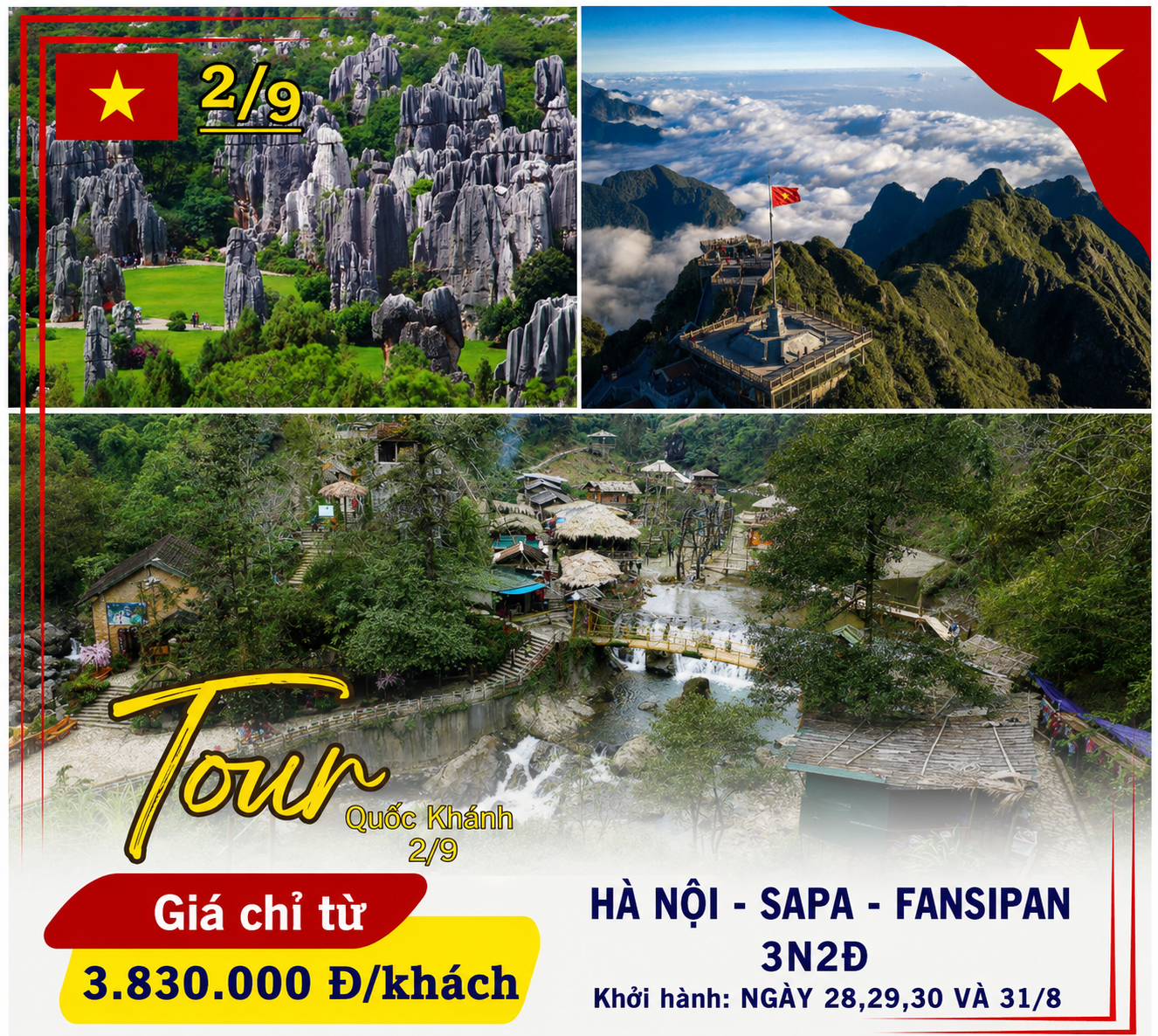 HÀ NỘI - SAPA - FANSIPAN